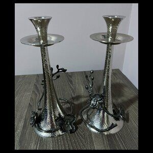 Michael Aram Black Orchid Candleholders
